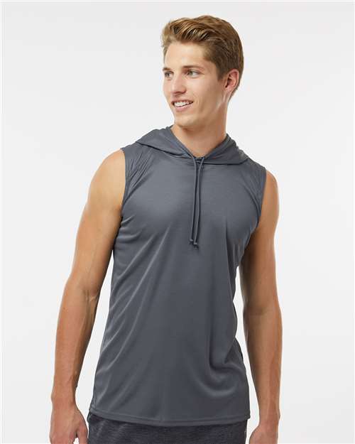Badger Men's B-Core Hooded Sleeveless T-Shirt 4108