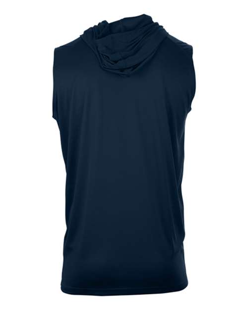 Badger Men's B-Core Hooded Sleeveless T-Shirt 4108