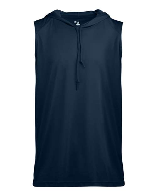 Badger Men's B-Core Hooded Sleeveless T-Shirt 4108