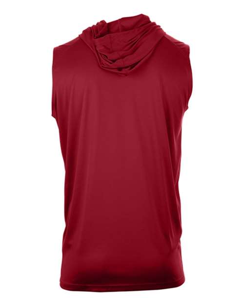 Badger Men's B-Core Hooded Sleeveless T-Shirt 4108