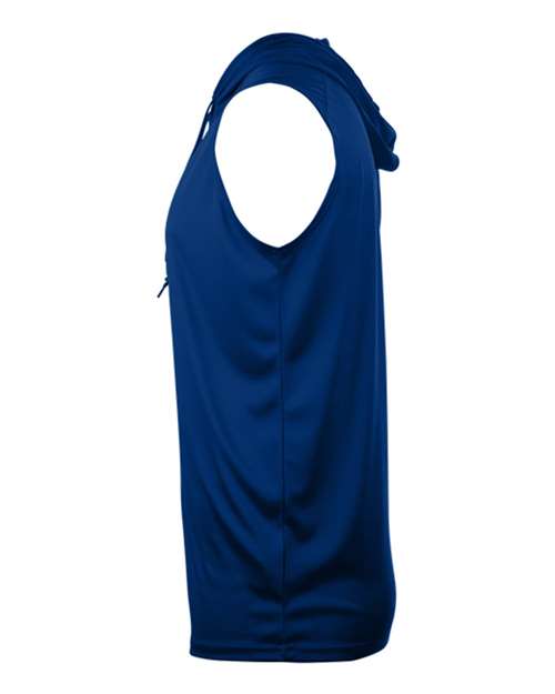 Badger Men's B-Core Hooded Sleeveless T-Shirt 4108