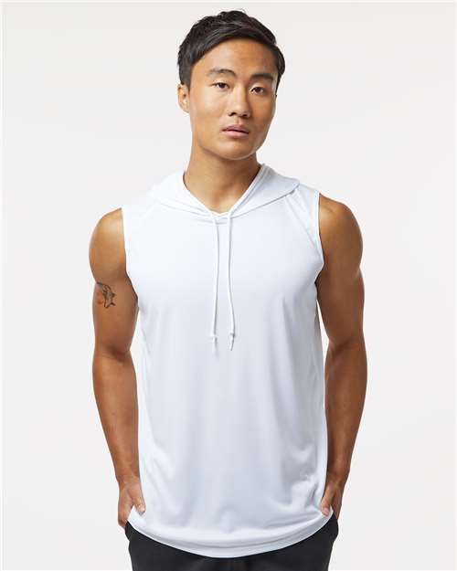Badger Men's B-Core Hooded Sleeveless T-Shirt 4108