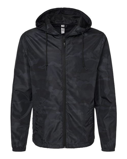 Independent Trading Co. Men's Lightweight Windbreaker Full-Zip Jacket EXP54LWZ