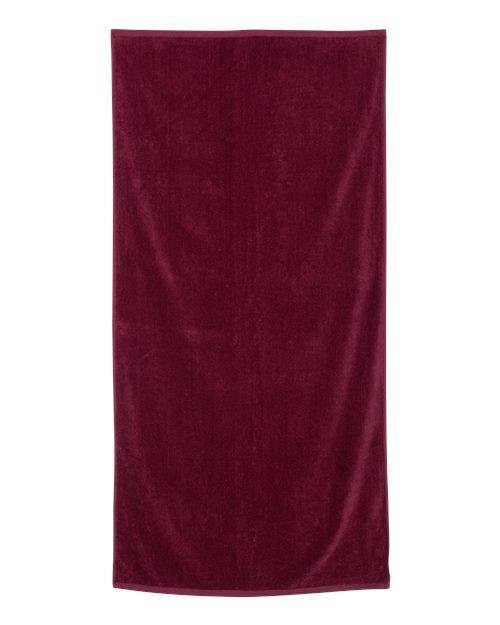 Q-Tees Velour Beach Towel QV3060
