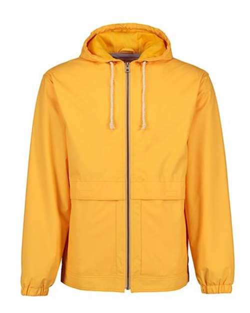 Weatherproof Unisex Vintage Hooded Rain Jacket 193910