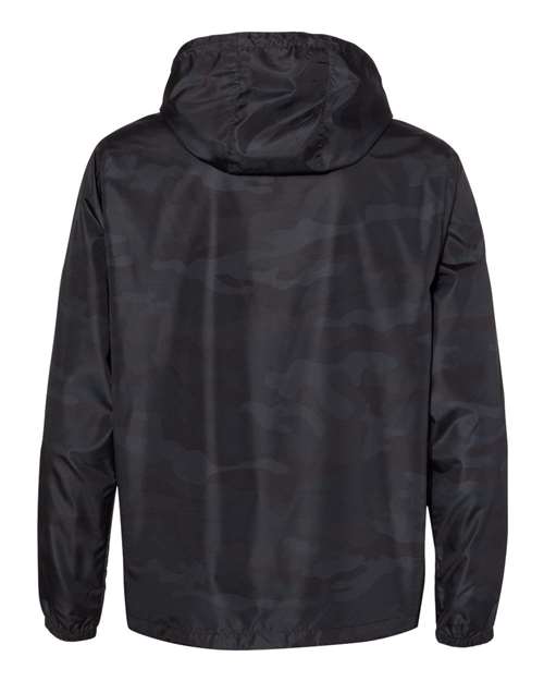 Independent Trading Co. Unisex Lightweight Quarter-Zip Windbreaker Pullover Jacket EXP54LWP