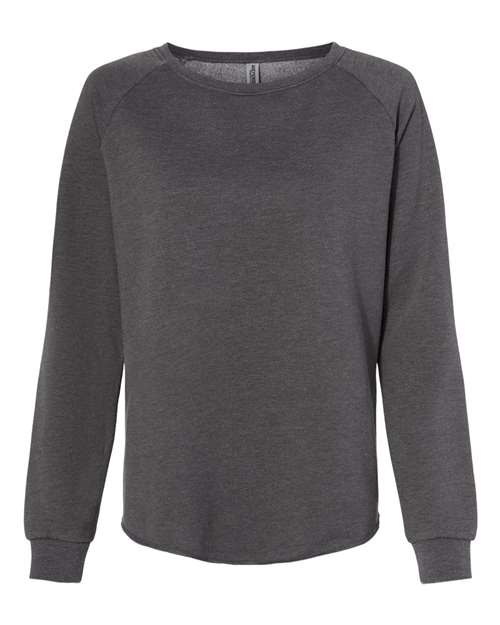Independent Trading Co. Women's California Wave Wash Crewneck Sweatshirt PRM2000