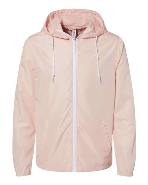 Independent Trading Co. Men's Lightweight Windbreaker Full-Zip Jacket EXP54LWZ