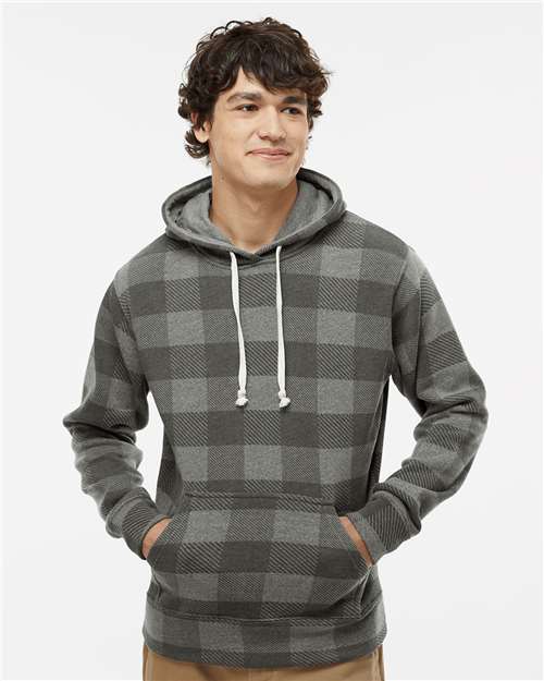 J. America Men's Triblend Fleece Hooded Sweatshirt 8871