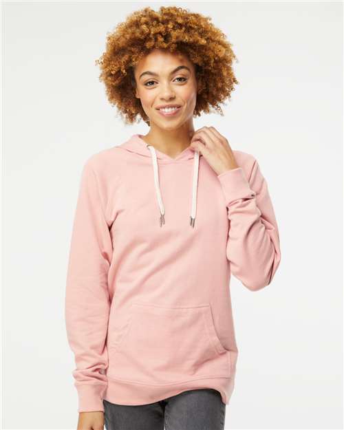 Independent Trading Co. Unisex Icon Lightweight Loopback Terry Hooded Sweatshirt SS1000
