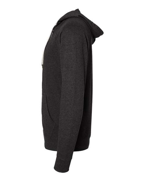 Independent Trading Co. Unisex Icon Lightweight Loopback Terry Full-Zip Hooded Sweatshirt SS1000Z