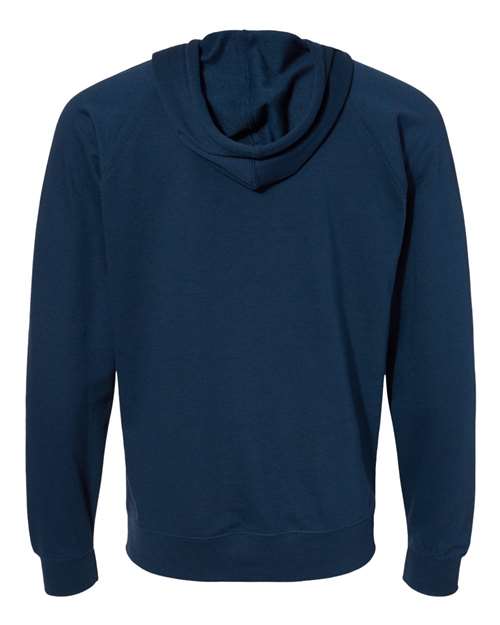Independent Trading Co. Unisex Icon Lightweight Loopback Terry Full-Zip Hooded Sweatshirt SS1000Z