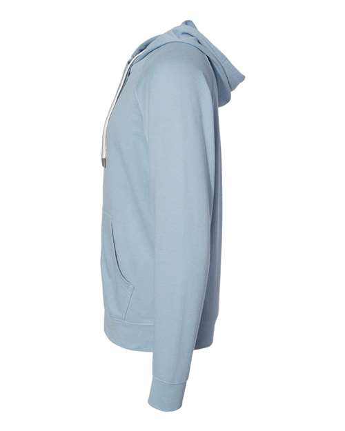 Independent Trading Co. Unisex Icon Lightweight Loopback Terry Full-Zip Hooded Sweatshirt SS1000Z