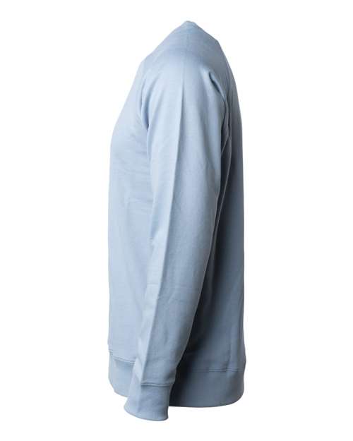 Independent Trading Co. Unisex Icon Lightweight Loopback Terry Crewneck Sweatshirt SS1000C