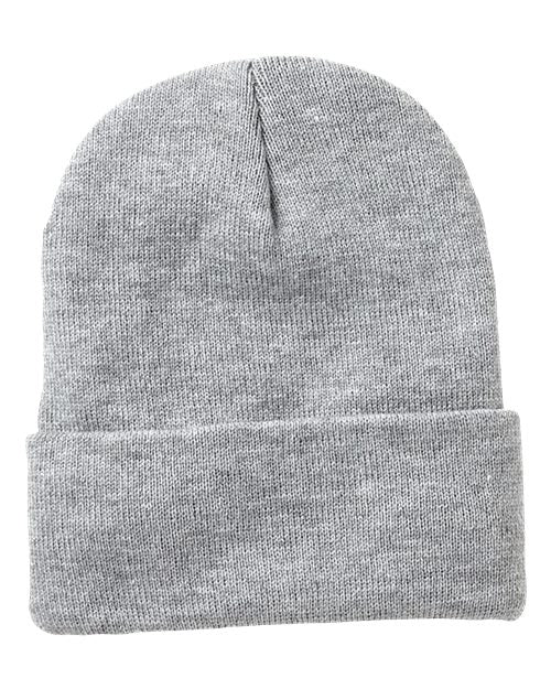 Sportsman 12" Jersey Lined Cuffed Beanie SP12JL