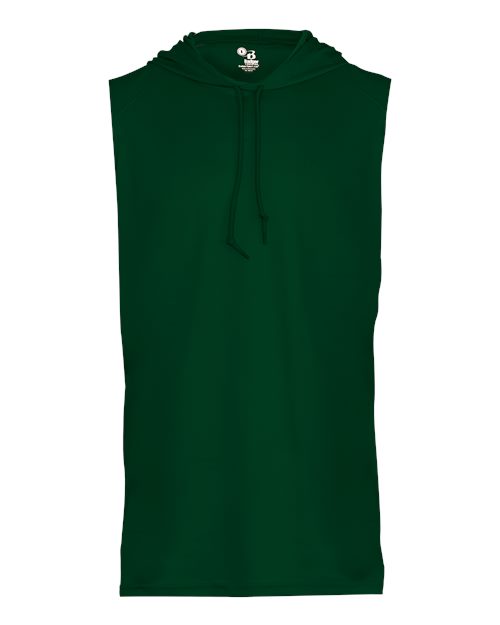 Badger Men's B-Core Hooded Sleeveless T-Shirt 4108