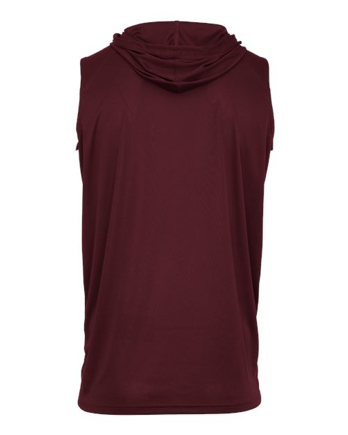 Badger Men's B-Core Hooded Sleeveless T-Shirt 4108