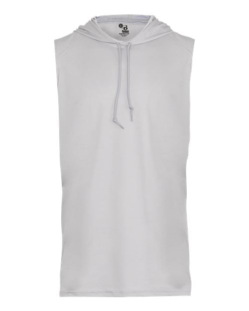 Badger Men's B-Core Hooded Sleeveless T-Shirt 4108