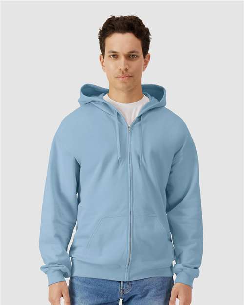 Gildan Unisex Softstyle® Midweight Full-Zip Hooded Sweatshirt SF600
