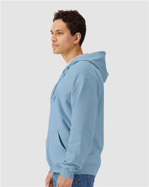 Gildan Unisex Softstyle® Midweight Full-Zip Hooded Sweatshirt SF600