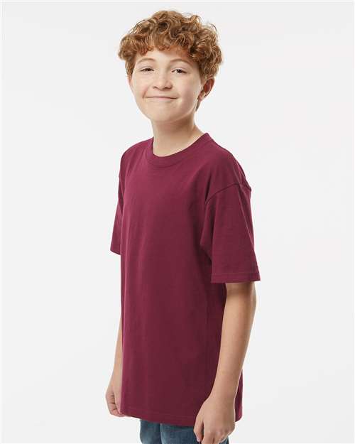 M&O Youth Gold Soft Touch T-Shirt 4850