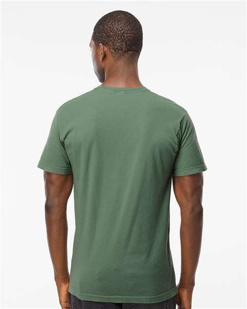 M&O Unisex Vintage Garment-Dyed T-Shirt 6500M