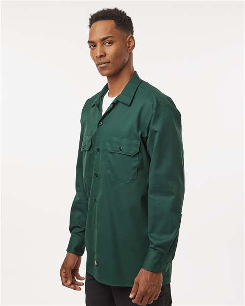 Dickies Men's Long Sleeve Work Shirt 5574