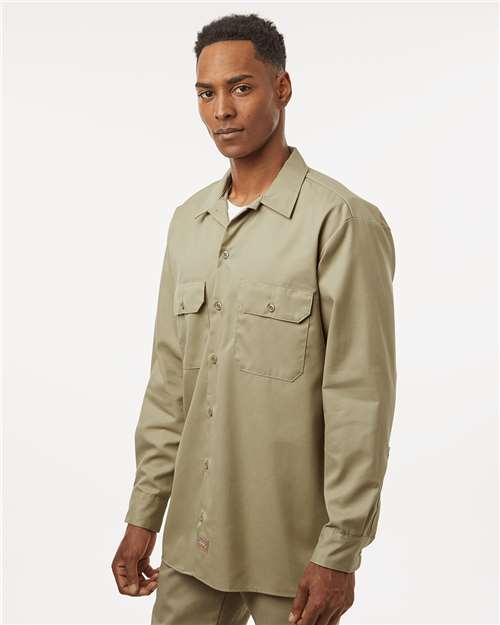 Dickies Men's Long Sleeve Work Shirt 5574
