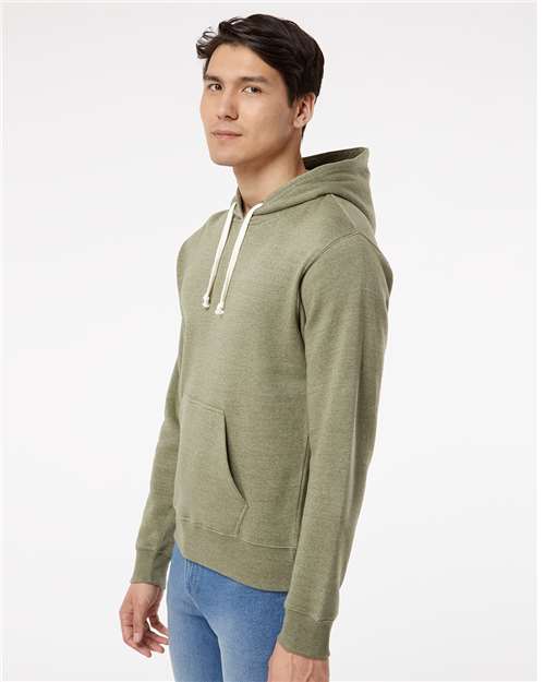 J. America Men's Triblend Fleece Hooded Sweatshirt 8871