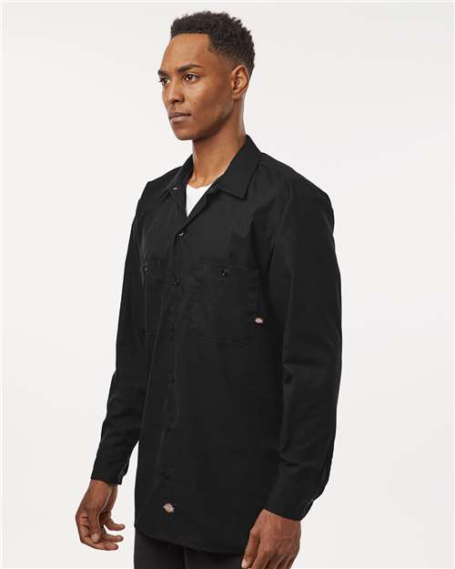 Dickies Men's Industrial Long Sleeve Work Shirt L535