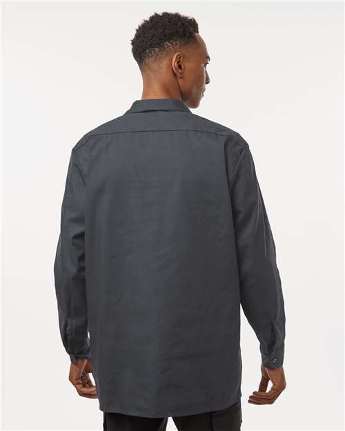 Dickies Men's Industrial Long Sleeve Work Shirt L535