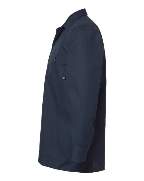 Dickies Men's Industrial Long Sleeve Work Shirt L535