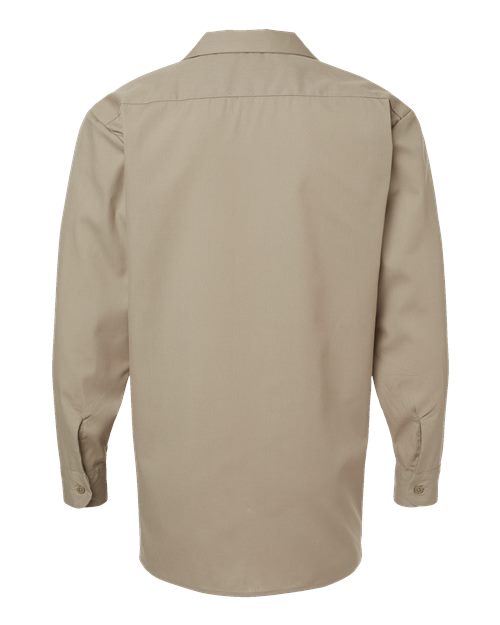 Dickies Men's Industrial Long Sleeve Work Shirt L535