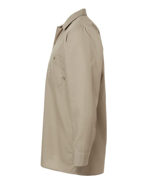 Dickies Men's Industrial Long Sleeve Work Shirt L535