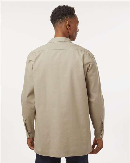 Dickies Men's Industrial Long Sleeve Work Shirt L535