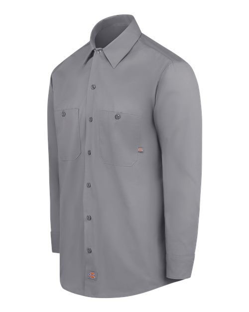 Dickies Men's Industrial Long Sleeve Work Shirt L535