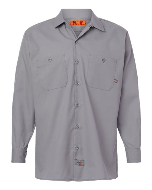Dickies Men's Industrial Long Sleeve Work Shirt L535