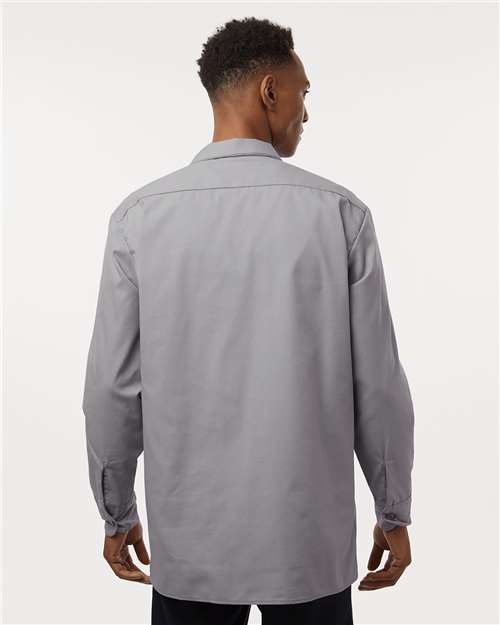 Dickies Men's Industrial Long Sleeve Work Shirt L535