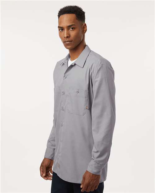 Dickies Men's Industrial Long Sleeve Work Shirt L535