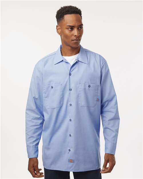 Dickies Men's Industrial Long Sleeve Work Shirt L535