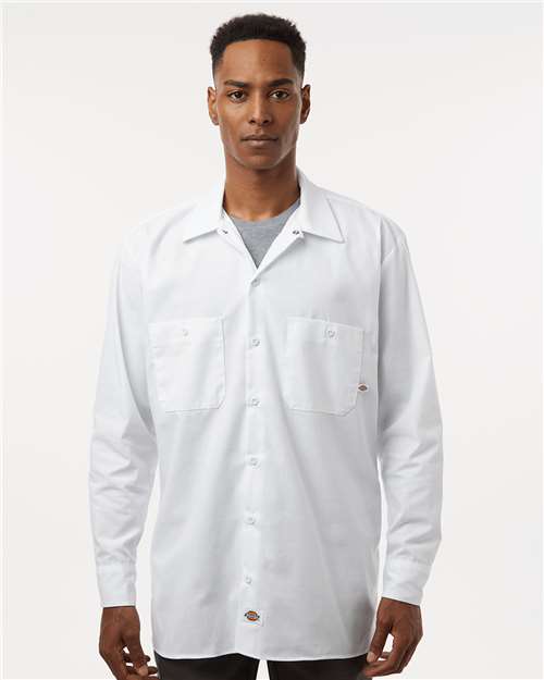 Dickies Men's Industrial Long Sleeve Work Shirt L535