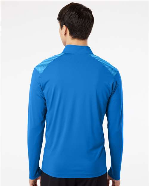 Adidas Men's Ultimate365 Lightweight Shoulder Stripe Quarter-Zip Pullover A520