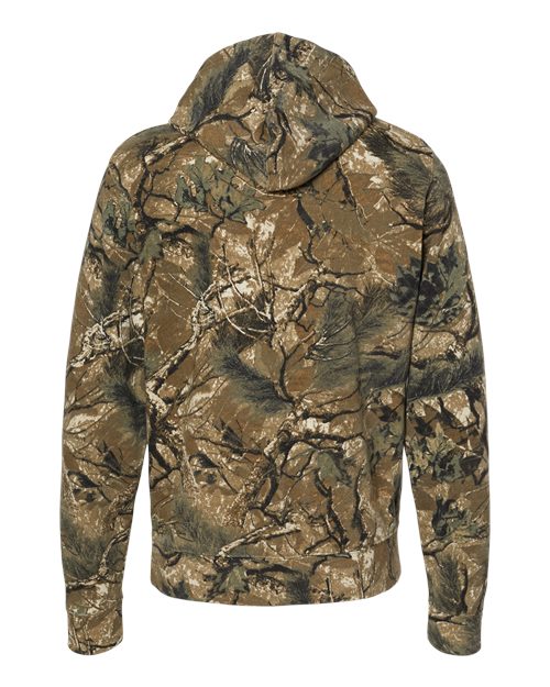 J. America Men's Triblend Fleece Hooded Sweatshirt 8871