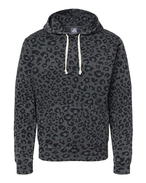 J. America Men's Triblend Fleece Hooded Sweatshirt 8871