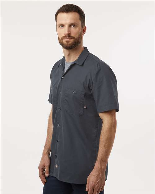 Dickies Men's Industrial Short Sleeve Work Shirt S535