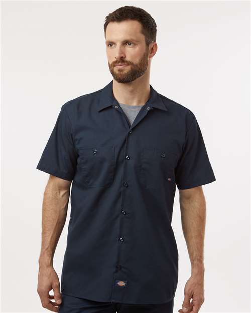 Dickies Men's Industrial Short Sleeve Work Shirt S535