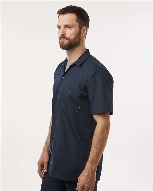 Dickies Men's Industrial Short Sleeve Work Shirt S535