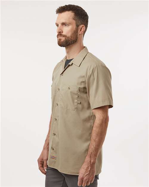 Dickies Men's Industrial Short Sleeve Work Shirt S535