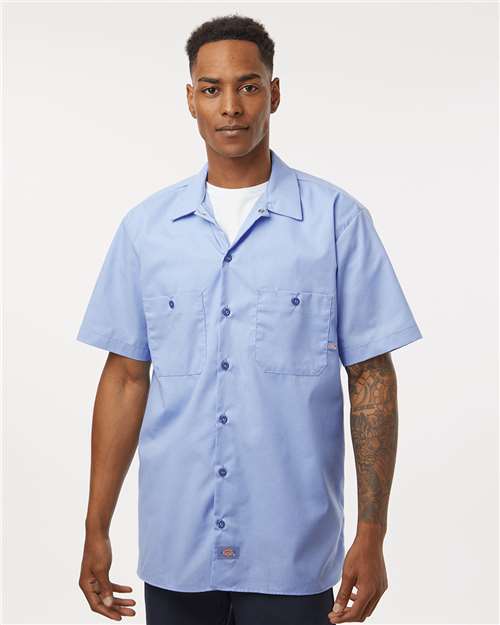 Dickies Men's Industrial Short Sleeve Work Shirt S535