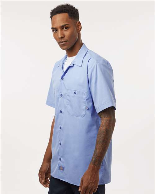 Dickies Men's Industrial Short Sleeve Work Shirt S535